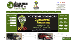 Desktop Screenshot of northmainmotors.com